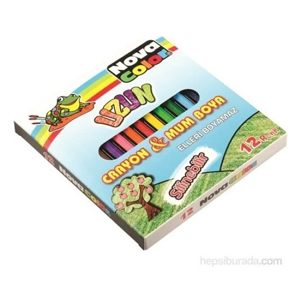 Nova Color Nc-2113 Maxi Mum Boya 12 Renk - Görsel 2
