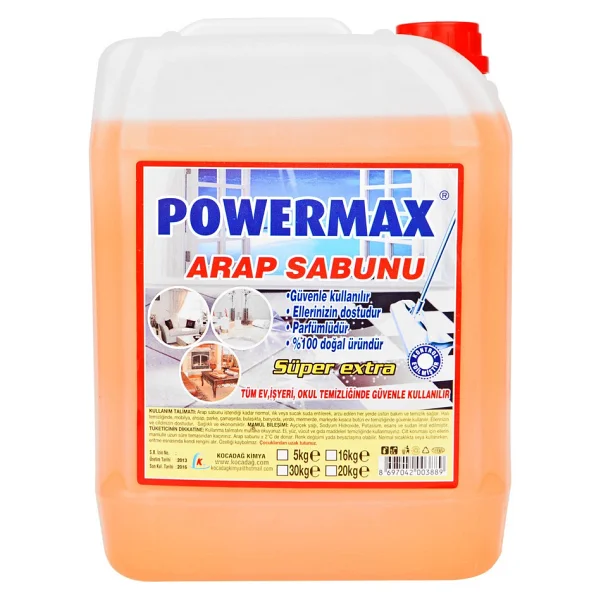 Powermax 20 Kg Sıvı Arap Sabunu - Görsel 2