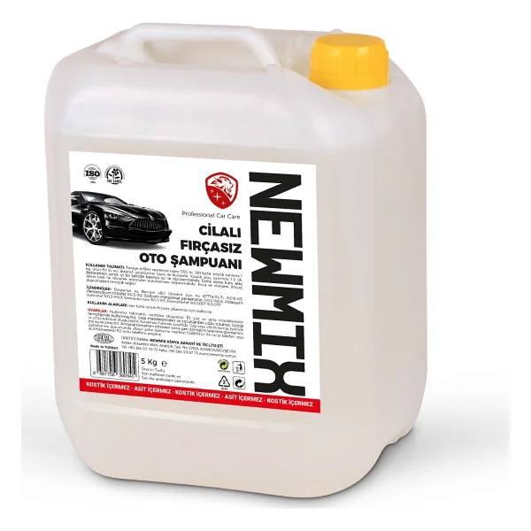Newmix 5 Kg Cilalı Fırçasız Oto Şampuanı - Görsel 4