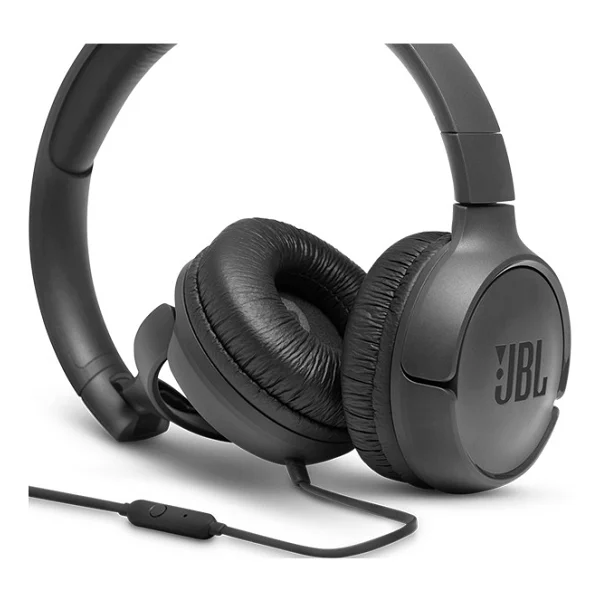 Jbl Tune 500 Siyah Kablolu Kulak Üstü Kulaklık - Görsel 4