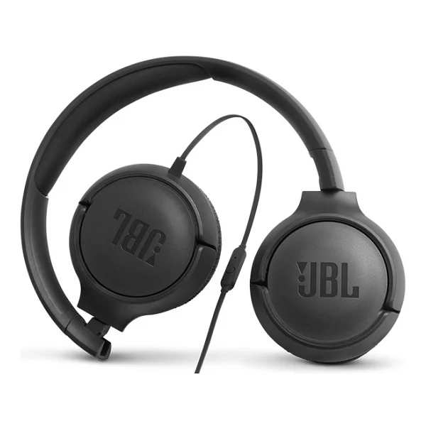 Jbl Tune 500 Siyah Kablolu Kulak Üstü Kulaklık - Görsel 5