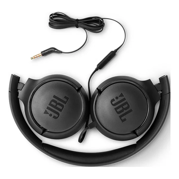 Jbl Tune 500 Siyah Kablolu Kulak Üstü Kulaklık - Görsel 6