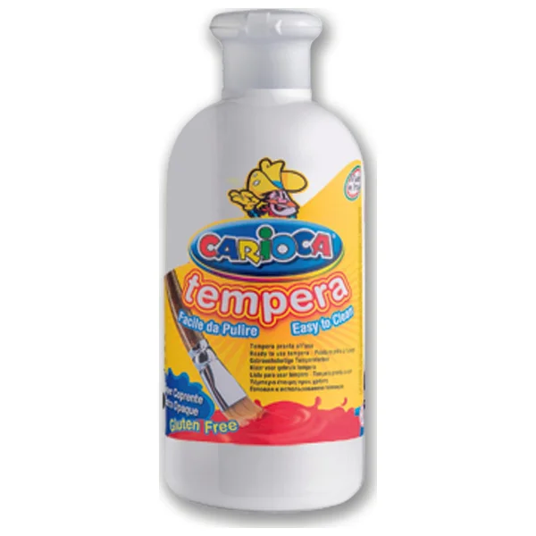 Carioca Süper Yıkanabilir 250 Ml Beyaz Tempera Boyası - Görsel 2