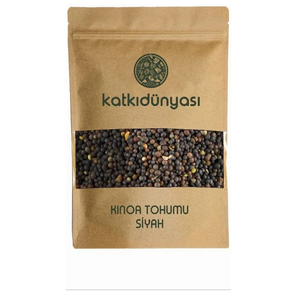 Katkı Dünyası Siyah Kinoa Tohumu 500 Gr - Görsel 3