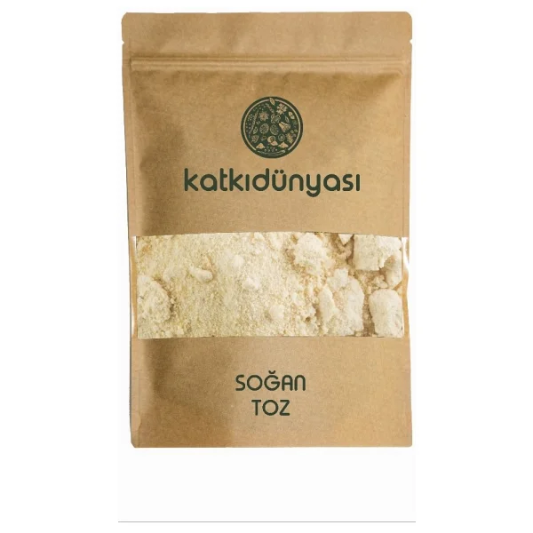 Katkı Dünyası Soğan Tozu 500 Gr - Görsel 3