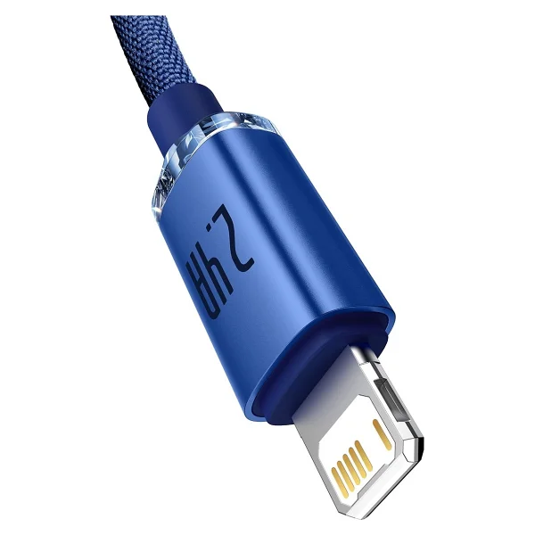 Baseus Crystal Shine 1.2 M USB To Lightning Hızlı Şarj Kablosu - Görsel 10