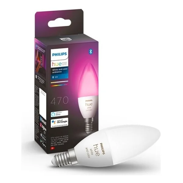 Philips Hue 470 40 W E14 Akıllı LED Ampul - Görsel 10