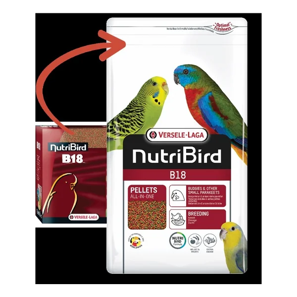 Versele Laga Nutribird B18 3 Kg Muhabbet Kuşu Pelet Yem - Görsel 4