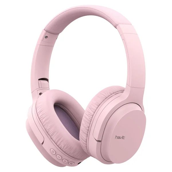 Havit I62 Pembe Kulak Üstü Bluetooth Kulaklık - Görsel 3