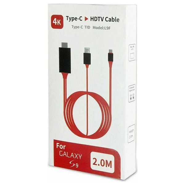 Powermaster Pm-6019 2 M USB + Type-C To Hdmı Kablo - Görsel 2