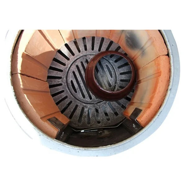 Dorello Emaye Termosifon Katı Yakıt Sobası Banyo Sobası Banyo Termosionu - Görsel 2