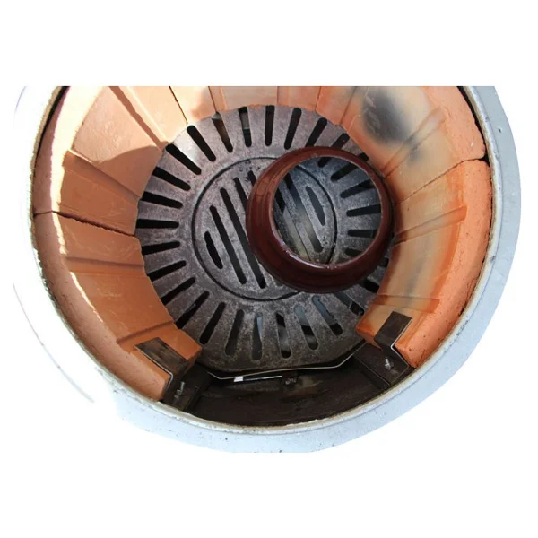 Dorello Emaye Termosifon Katı Yakıt Sobası Banyo Sobası Banyo Termosionu - Görsel 3