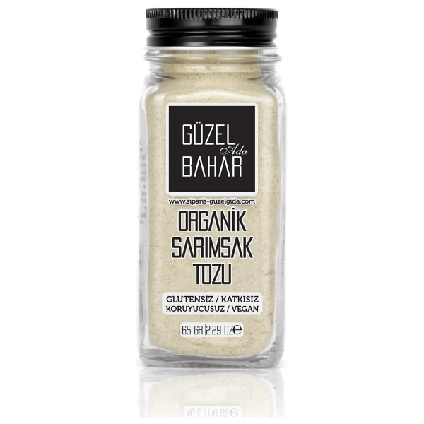 Güzel Ada Gıda Organik 65 Gr Sarımsak Tozu - Görsel 2