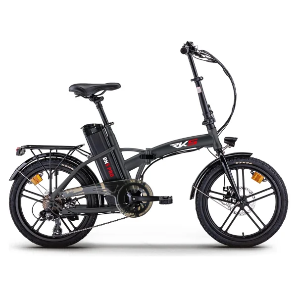 Rks Bn5 Pro 250 W Beyaz Katlanabilir Elektrikli Bisiklet - Görsel 9