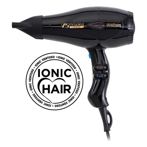 Ventoso V5 Exclusive Ionik Profesyonel 2500 W Fön Makinesi Nero Siyah - Görsel 8