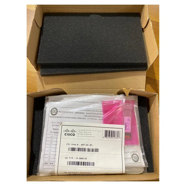 Cisco Sfp-10g-Zr 80km 1550nm Modülü Kutusunda - Görsel 2