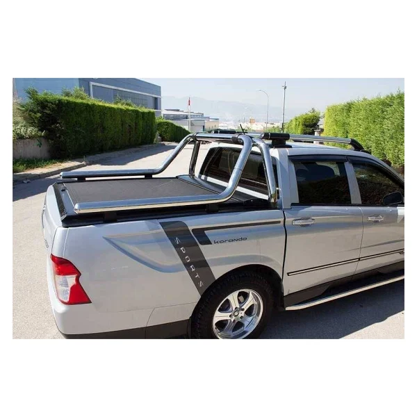 Omsa Ssangyong Korando Sports Kobra Roll Bar Çap:76 Krom 2011-2018 Arası - Görsel 3