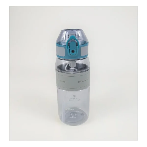 Uzspace 4105 Turkuaz 440 Ml Tritan Pipetli Matara - Görsel 6