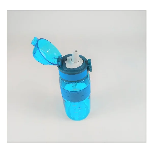 Uzspace 4105 Turkuaz 440 Ml Tritan Pipetli Matara - Görsel 2