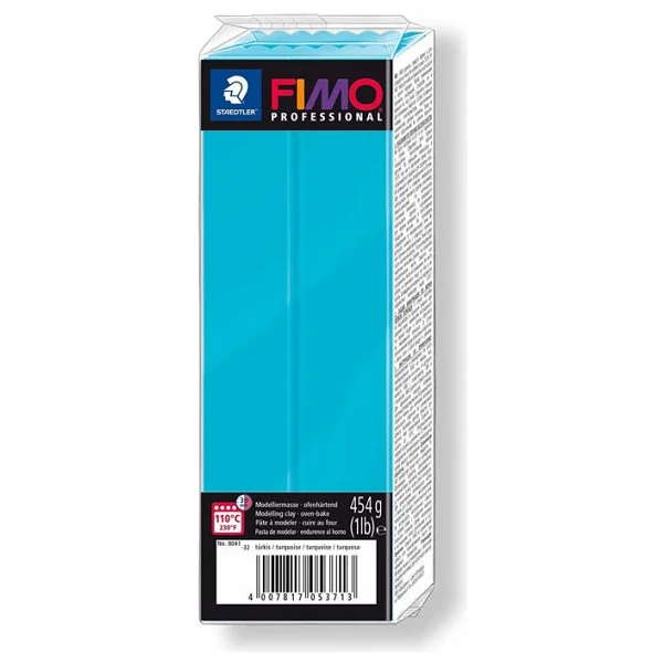Staedtler Fimo Professional 32 Turkuaz 454 Gr Polimer Kil - Görsel 2