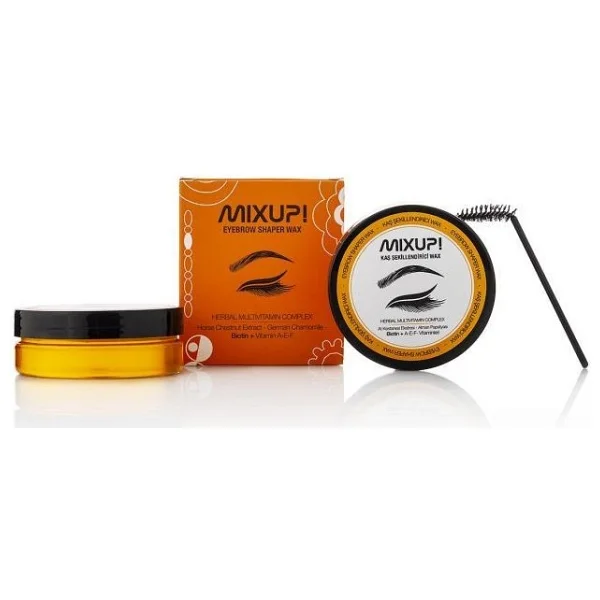 Mixup Kaş Şekillendirici Sabitleyici Wax 50 Ml - Beyaz - Görsel 2