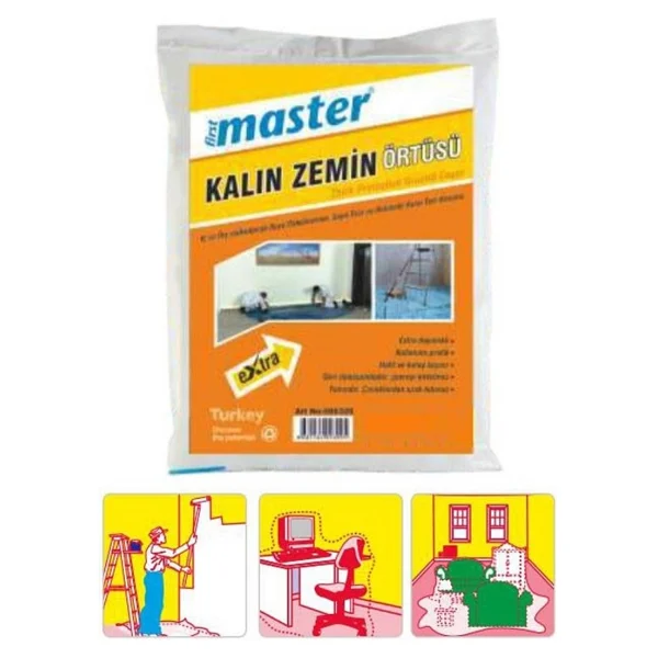 Master Markasız Master Kalın Zemin Örtüsü 32 M2 - Şeffaf - Görsel 2