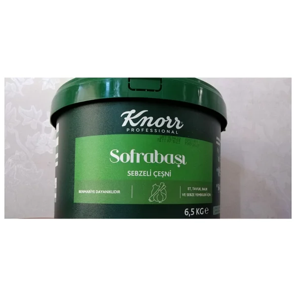 Knorr Sofrabaşı Sebzeli Çeşni 6.5 Kg - Görsel 2