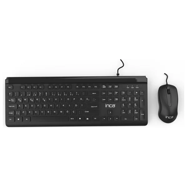 Inca Imk-377 Kablolu Klavye Mouse Seti - Görsel 2