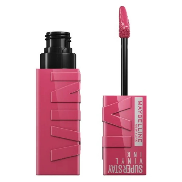 Maybelline New York Super Stay Vinyl Ink Parlak 130 Extra Likit Ruj - Görsel 8