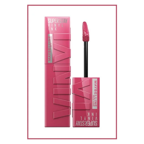 Maybelline New York Super Stay Vinyl Ink Parlak 20 Coy Likit Ruj - Görsel 2