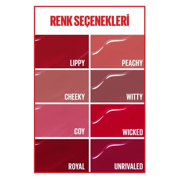 Maybelline New York Super Stay Vinyl Ink Parlak 20 Coy Likit Ruj - Görsel 4