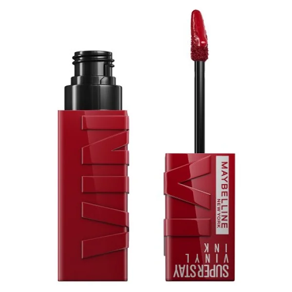 Maybelline New York Super Stay Vinyl Ink Parlak 110 Awestruck Likit Ruj - Görsel 6