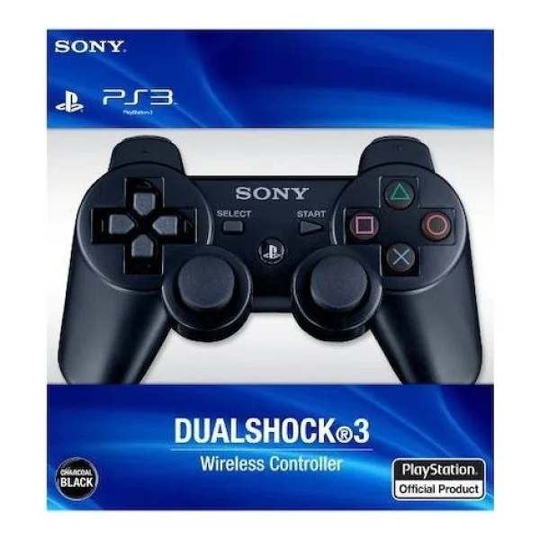 Sony Dualshock 3 Siyah Kablosuz PS3 Oyun Kolu - Görsel 2