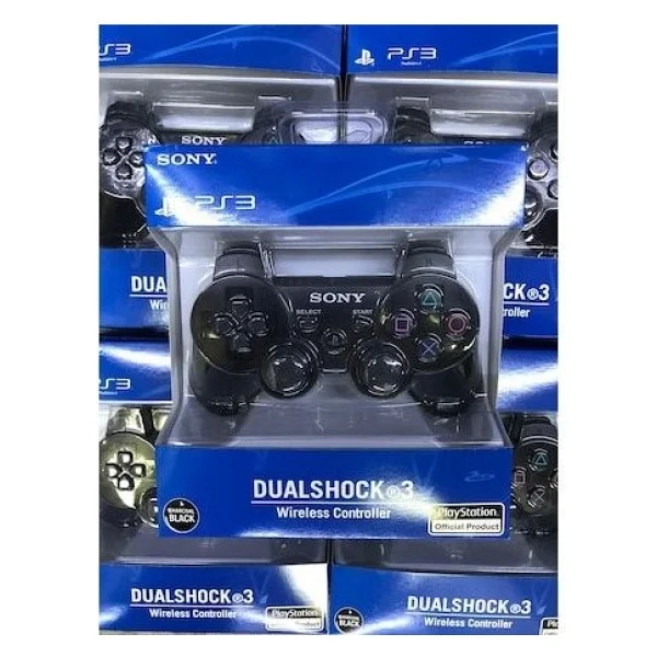 Sony Dualshock 3 Siyah Kablosuz PS3 Oyun Kolu - Görsel 3