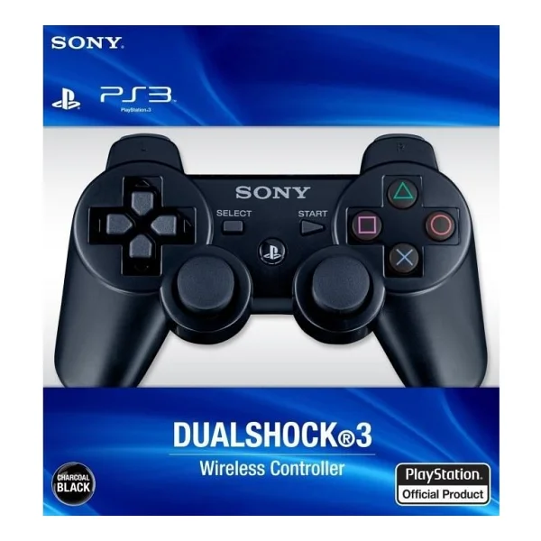 Sony Dualshock 3 Siyah Kablosuz PS3 Oyun Kolu - Görsel 4