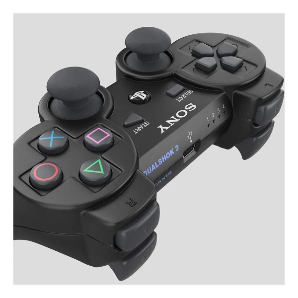 Sony Dualshock 3 Siyah Kablosuz PS3 Oyun Kolu - Görsel 6