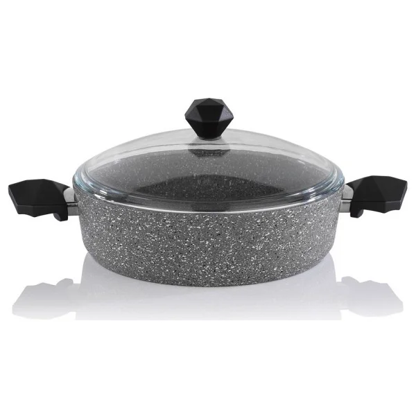 Schafer Cory 26 Cm Basık Granit Tencere - Görsel 2
