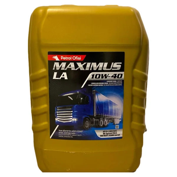 Petrol Ofisi Maximus La 10w-40 20 Lt Motor Yağı - Görsel 2