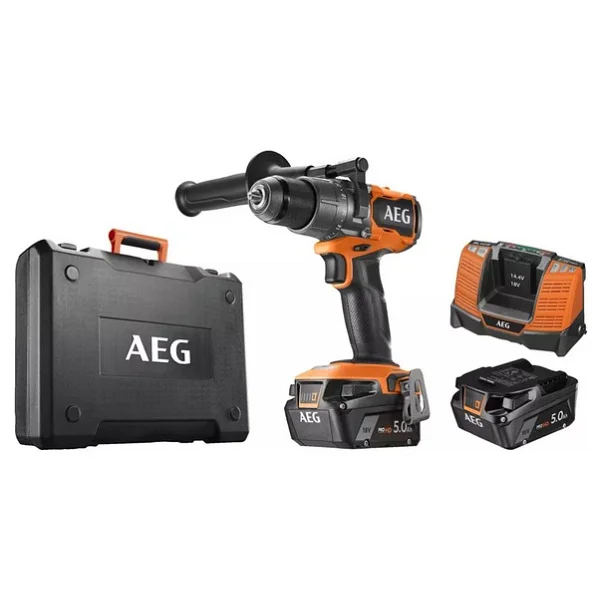 Aeg Bsb 18c3bl-502c 18 V Çift Akülü 5 Ah Darbeli Matkap - Görsel 6