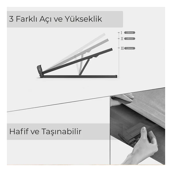 Bix Saiji X2 Laptop Standı - Görsel 6