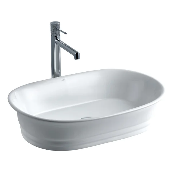Lena E-4802 Tezgah Üstü Lavabo - Görsel 3