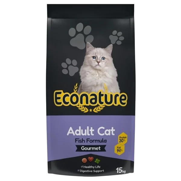 Econature Gurme Balıklı 15 Kg Yetişkin Kedi Maması - Görsel 3