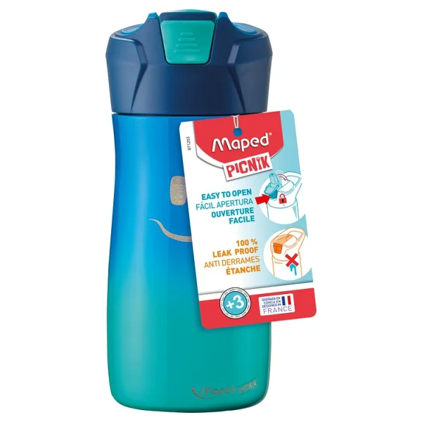 Maped Picnik Gülen Yüz Figürlü 580 Ml Çelik Matara - Görsel 5