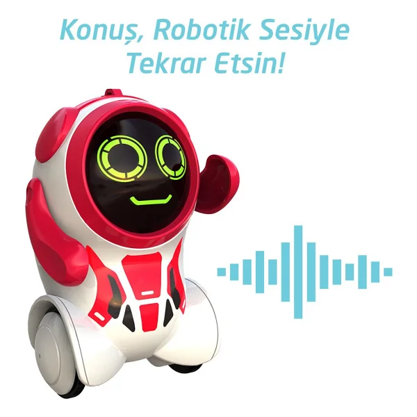Silverlit Pokibot Robot Kırmızı - Görsel 3
