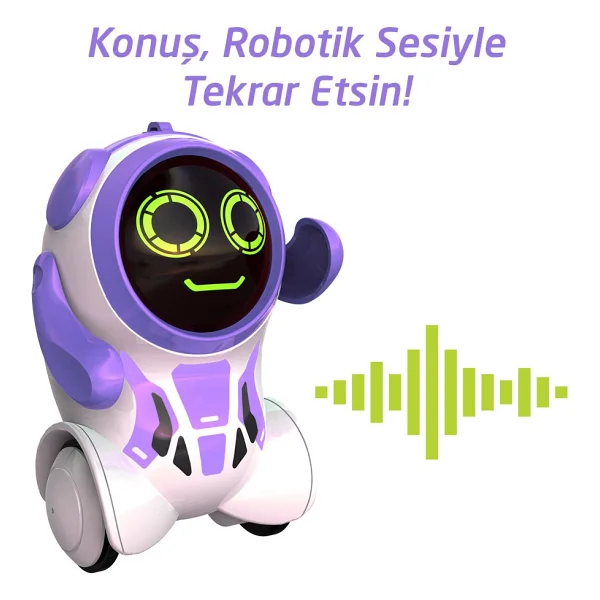 Silverlit Pokibot Robot Mor - Görsel 3