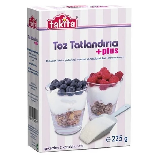 Takita Toz Tatlandırıcı +Plus 225gr - Görsel 5