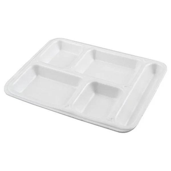 Erze Köpük Tabldot Tabak 5 Gözlü 25'li Paket - Görsel 2
