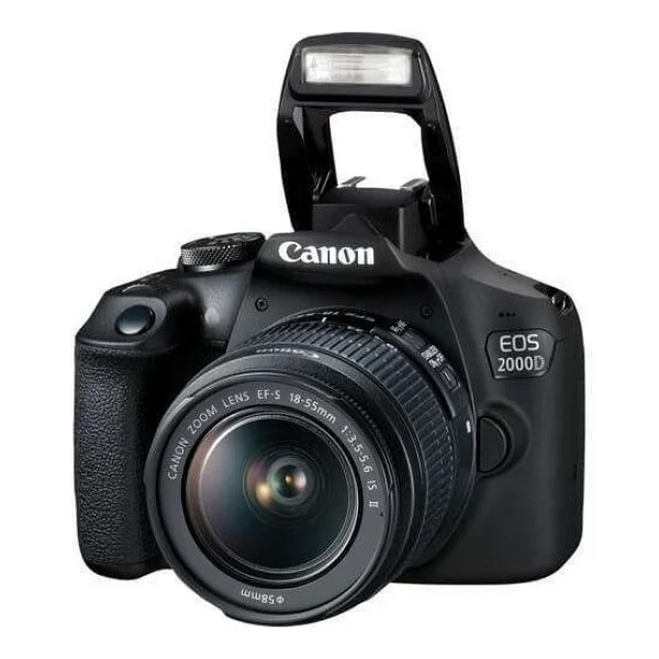 Canon Eos 2000d + 18-55mm + 75-300mm Dslr Fotoğraf Makinesi - Görsel 2