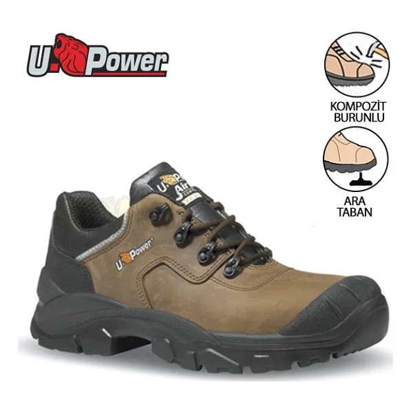 U-Power Quebec S3 Src Kompozit Burunlu İş Ayakkabısı - Görsel 2