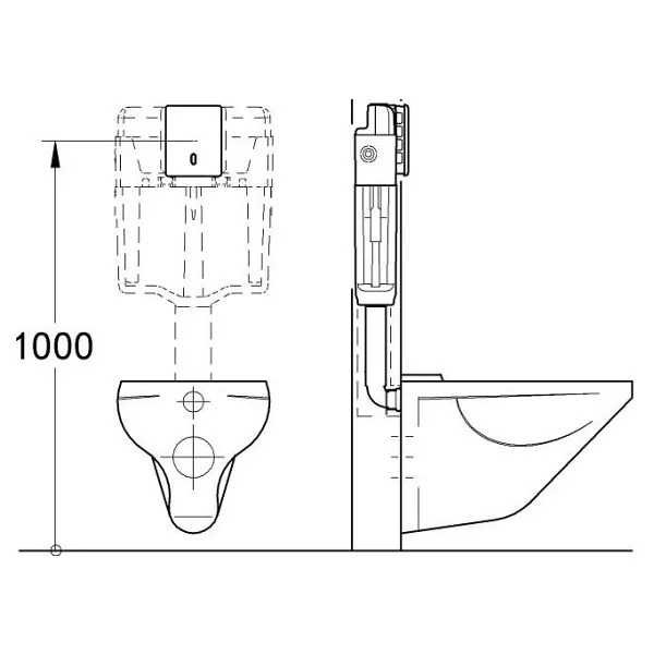 Grohe 38698sd1 Tectron Skate Fotoselli Rezervuar Kumanda Paneli - Görsel 3